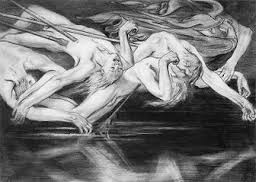 Hermes guides souls to the Underworld