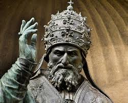 Gregory XIII in elaborate Easter Bonnet