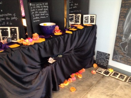 altar to honor the dead