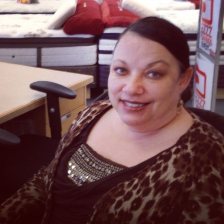 Tamara Flores at work