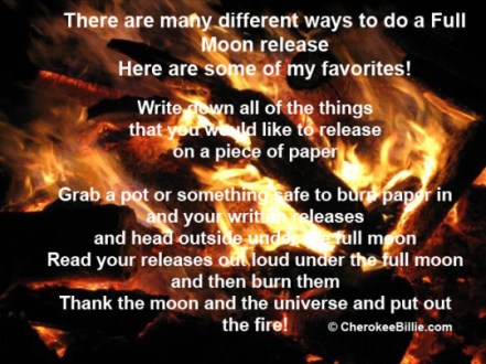 Full Moon Release Ceremony for the Wolf Moon-Click Picture For Article