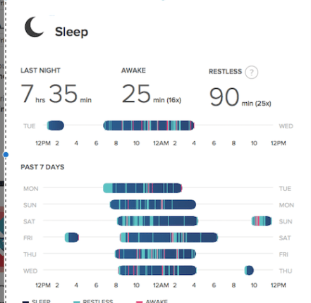 MY SLEEP LOG
