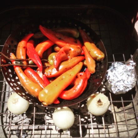 grilling vegetables #foodprep