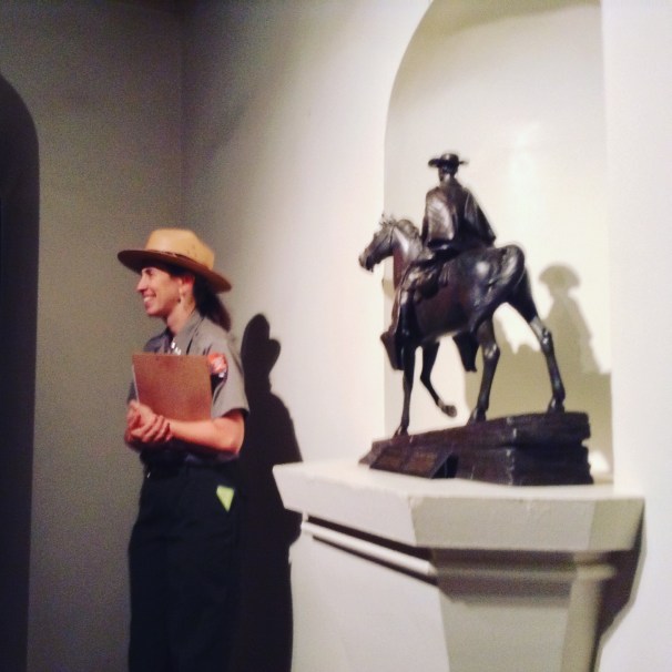 park ranger and Padre Kino