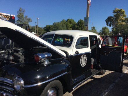 antique cop car