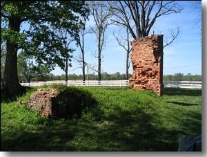 ruins of Malvern Hill House