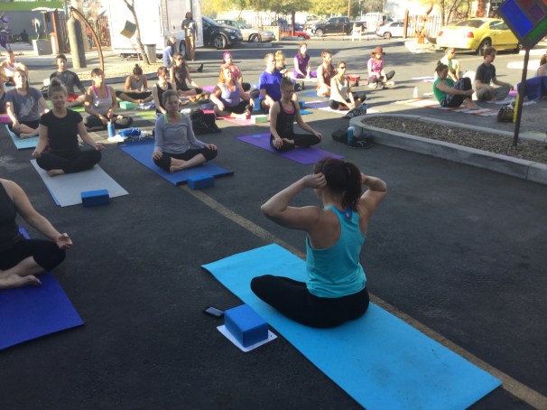yoga class