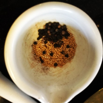 extra spices in mortar