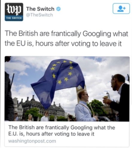 Brits become curious