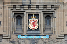 Edinburgh castle Nemo me impune lacessit