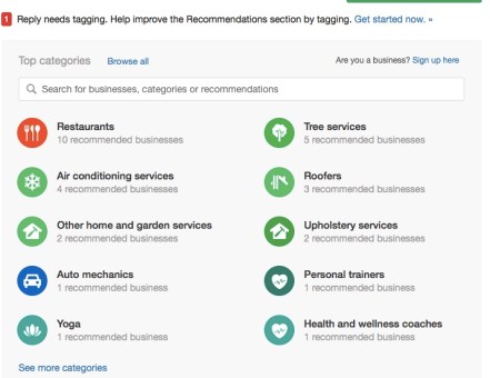 new recommendations feature