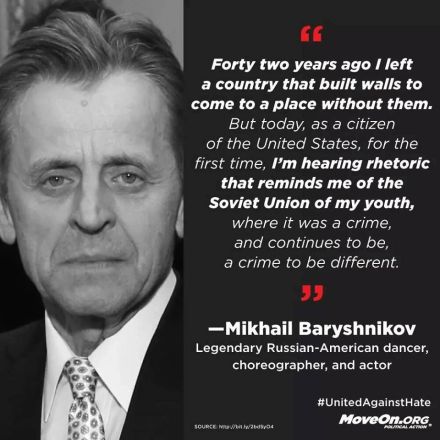 Bryshnikov speaks