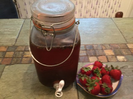 White Strawberry Tea